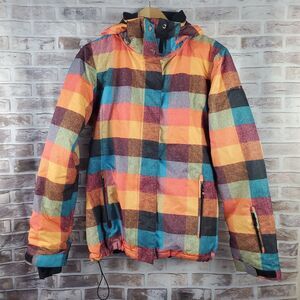 gsou snow jacket Womens M Multicolor Snowboarding Skii